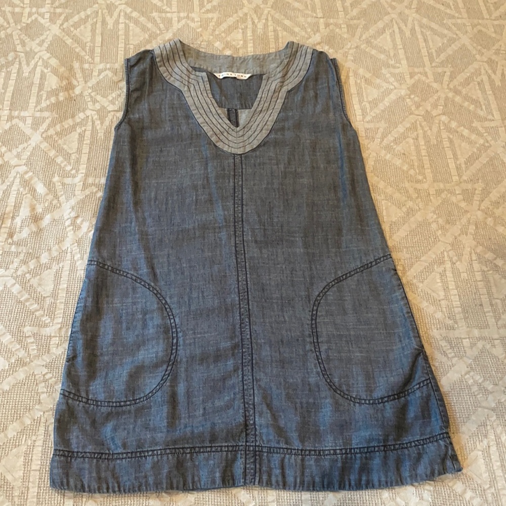 Trina Turk Shelby Denim Shift Dress